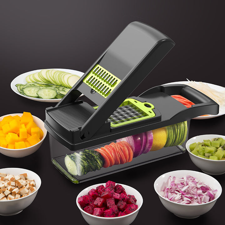 3-in-1 Vegetable & Fruit Cutter | Home Kitchen Slicing & Dicing Tool