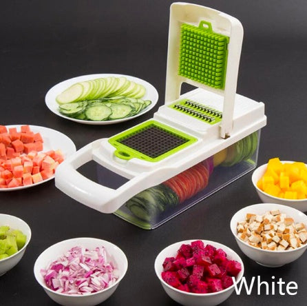 3-in-1 Vegetable & Fruit Cutter | Home Kitchen Slicing & Dicing Tool