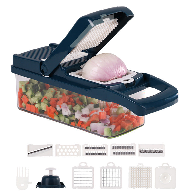 3-in-1 Vegetable & Fruit Cutter | Home Kitchen Slicing & Dicing Tool